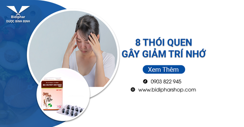 Điểm Danh 8 Thói Quen Gây Giảm Trí Nhớ Nhiều Người Đang Mắc Phải