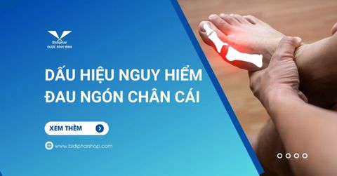 dấu hiệu đau ngón chân cái
