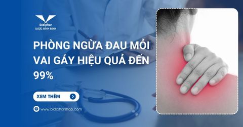 phòng ngừa đau vai gáy