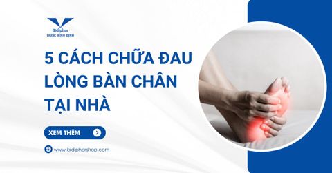 chữa đau lòng bàn chân