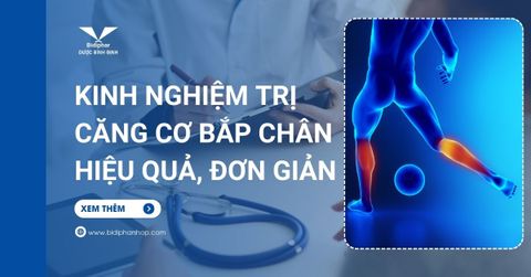 kinh nghiệm trị căng cơ