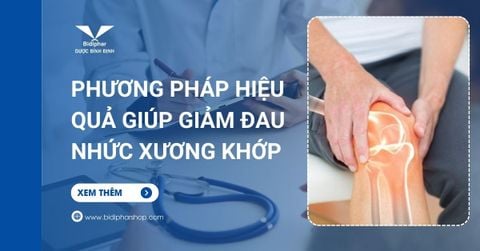 phương pháp giảm đau xương khớp