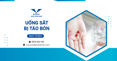 Tại Sao Uống Sắt Bị Táo Bón Và Cách Giải Quyết