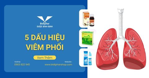 5 Dấu Hiệu Viêm Phổi - Cần Đi Khám Bác Sĩ Ngay