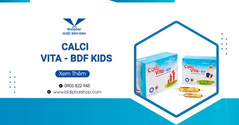 Calci Vita - Bdf Kids: Nguồn Dưỡng Chất Châu Âu Cho Trẻ Cao Lớn
