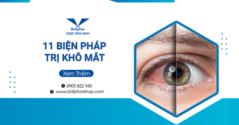 11 Biện Pháp Trị Khô Mắt Tại Nhà Dễ Dàng Chuẩn Dược Sĩ Tư Vấn