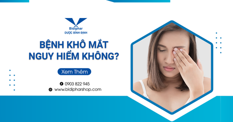 Bệnh Khô Mắt Có Nguy Hiểm Không? 7 Biến Chứng Nguy Hiểm.