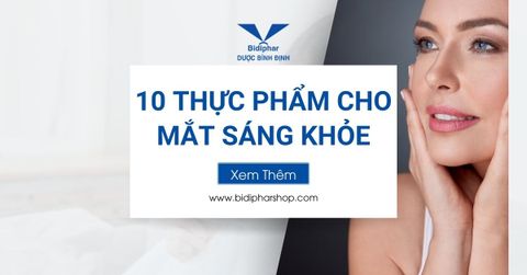 thực phẩm tốt cho mắt