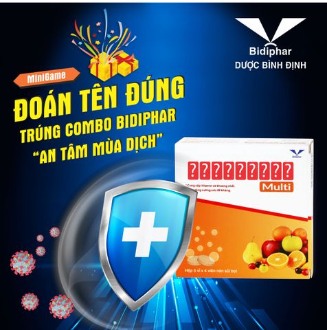 [𝐌𝐈𝐍𝐈 𝐆𝐀𝐌𝐄] ĐOÁN TÊN ĐÚNG - TRÚNG COMBO BIDIPHAR