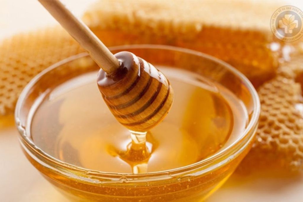 mật ong chữa đau họng