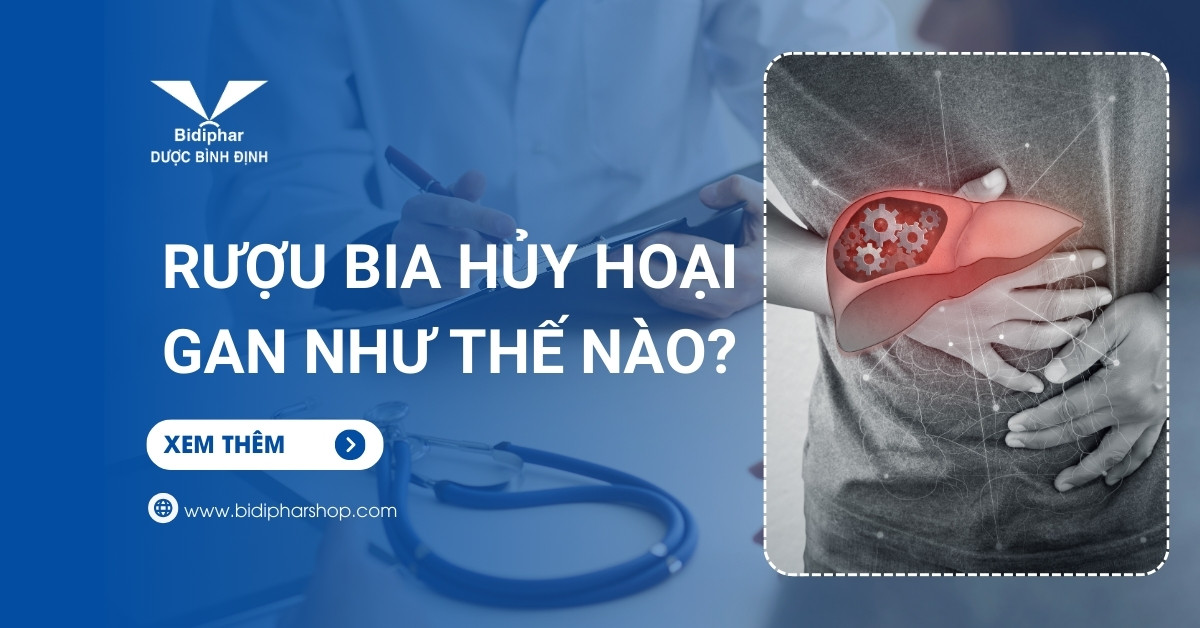 Tác Hại Của Rượu Bia Hủy Hoại Gan Như Thế Nào?