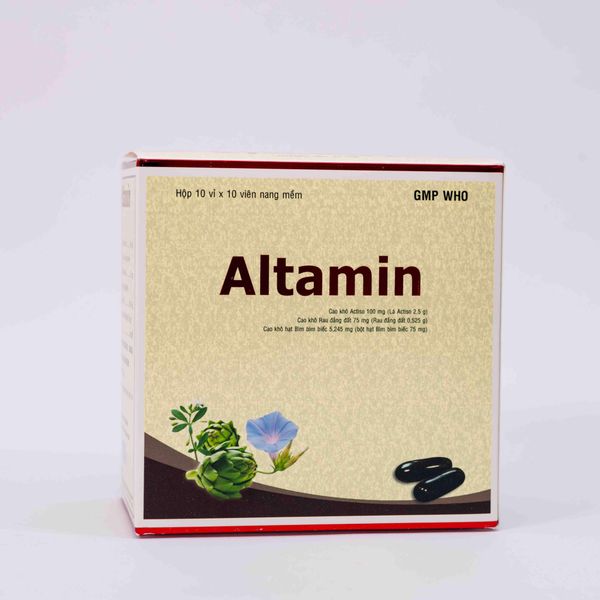 Altamin - Giải pháp chuyên biệt cho người mắc các vấn đề về gan