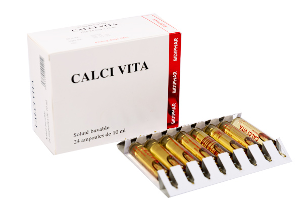 Thuốc bổ sung Calci hữu cơ CALCI VITA Bidiphar