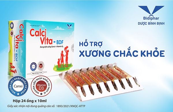 Calci Vita BDF của Bidiphar cho mẹ bầu