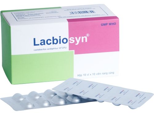 LACBIOSYN điều trị tiêu chảy, bổ sung lợi khuẩn khi dùng kháng sinh