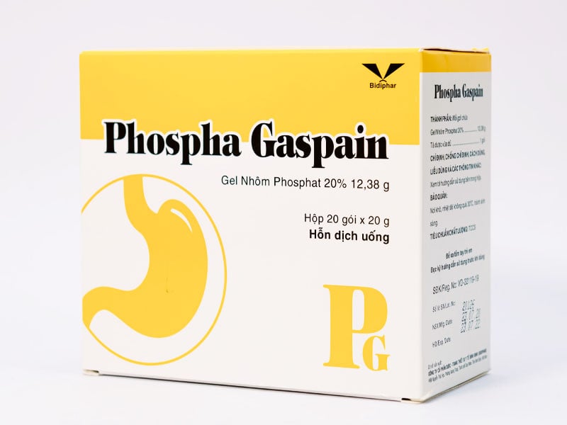 Phospha Gaspain hỗ trợ giảm đau dạ dày