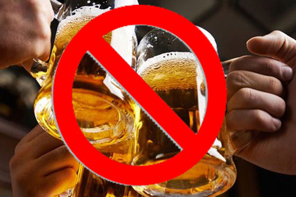 Không dùng rượu bia cho bệnh viêm loét dạ dày