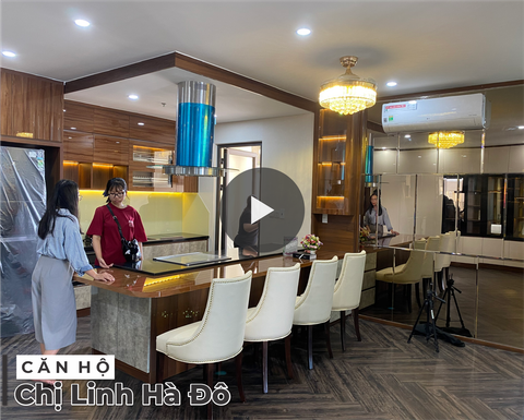 Video hoàn thiện căn hộ Chị Linh Hà Đô Centrosa