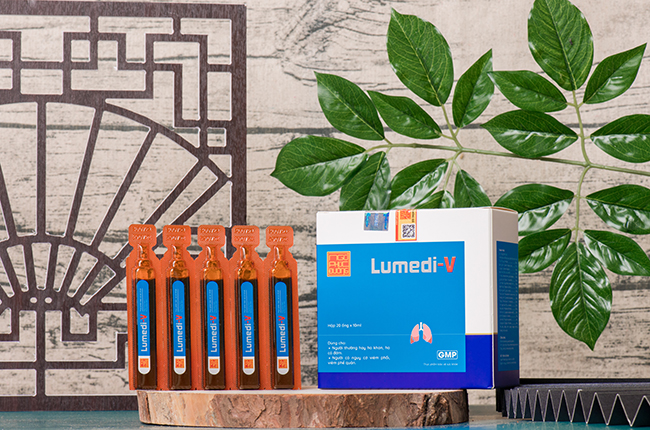 (24h.com) - Bài thuốc cổ phương Sâm Tô Ẩm trong sản phẩm Lumedi-V tăng cường sức khỏe đường hô hấp