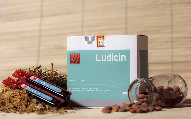 Ludicin hỗ trợ hệ hô hấp