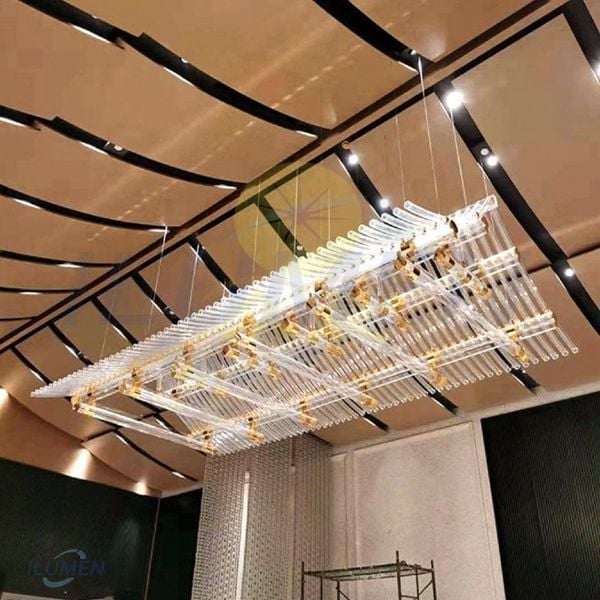 ĐÈN THẢ TRẦN THỦY TINH - PHONG CÁCH MỚI LẠ CHO RESORTS