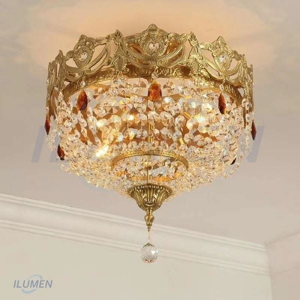 NÉT CỔ KÍNH SANG TRỌNG ĐỘC ĐÁO ĐẾN TỪ ĐÈN CHÙM ĐỒNG