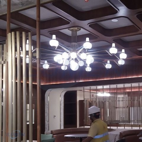 Dự án đèn chùm khách sạn Hilton