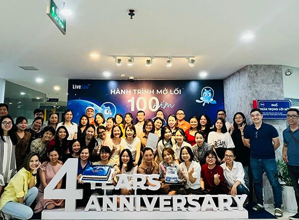 Lễ kỷ niệm 4 năm thành lập công ty LiveSpo – Hành trình mở lối 100 năm