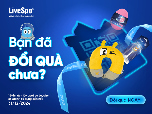 BẠN ĐÃ ĐỔI QUÀ TỪ LIVESPO LOYALTY CHƯA?