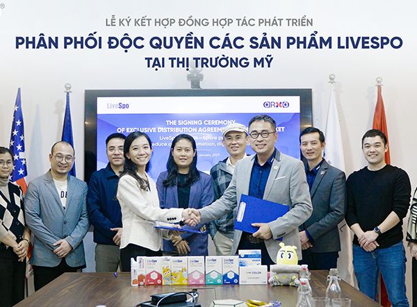 Lễ ký kết hợp tác phát triển, phân phối độc quyền các sản phẩm LiveSpo tại thị trường Mỹ