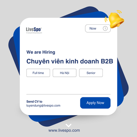 Chuyên viên kinh doanh B2B