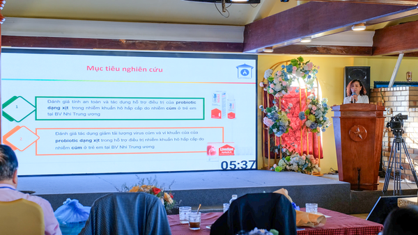 NGHIÊN CỨU LIVESPO NAVAX ĐƯỢC BÁO CÁO TẠI HỘI NGHỊ THƯỜNG NIÊN LIÊN CHI HỘI HÔ HẤP TP HCM