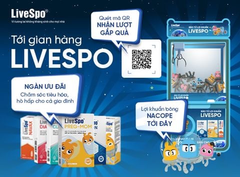 LiveSpo có ưu đãi lớn trong Festival Mẹ Bầu và Em Bé 2023 - KidsPlaza