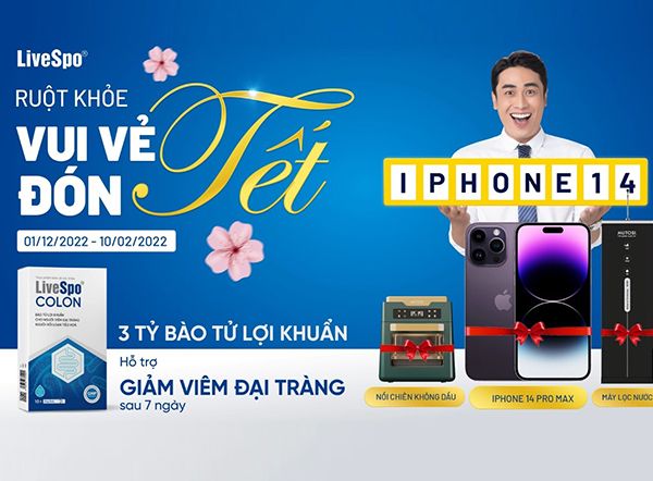 Mua LiveSpo COLON: rước ngay “Táo xịn” – đón Tết an khang