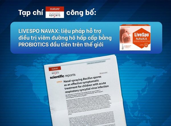 Liệu pháp hỗ trợ điều trị viêm đường hô hấp cấp bằng LiveSpo NAVAX được hơn 200 đầu báo quốc tế và trong nước đưa tin