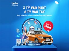 Chương trình khuyến mại: LiveSpo COLON – Ruột khỏe vui vẻ rinh quà – “Quay là trúng”
