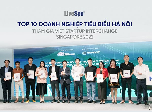 LiveSpo - Top 10 doanh nghiệp tiêu biểu của hà nội tham gia Viet Startup Interchange