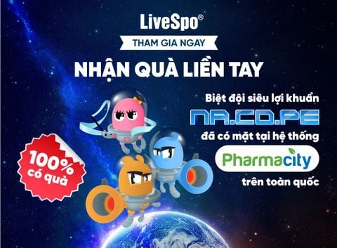 NaCoPe phát quà tại Pharmacity Bắc - Trung - Nam trong khung giờ đặc biệt