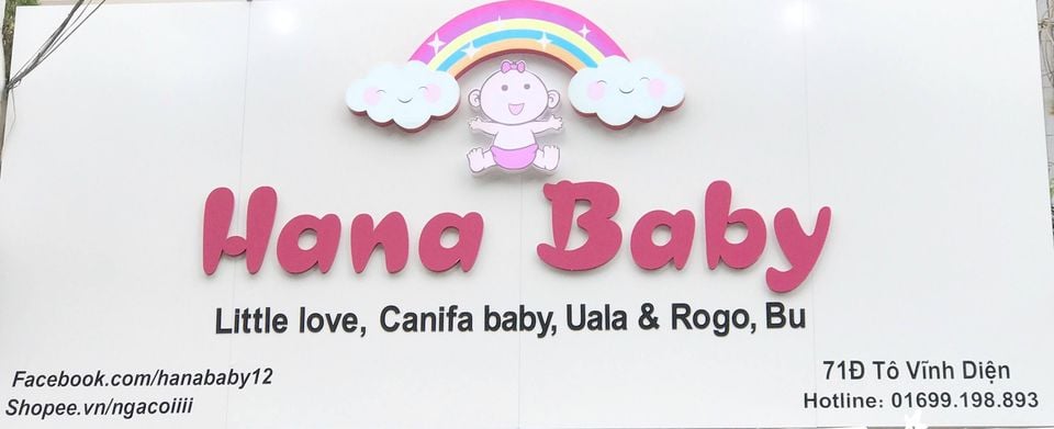 Hanna baby 71Đ Tô Vĩnh Diện, Phường Đông Thọ, Thanh Hóa  0399198893