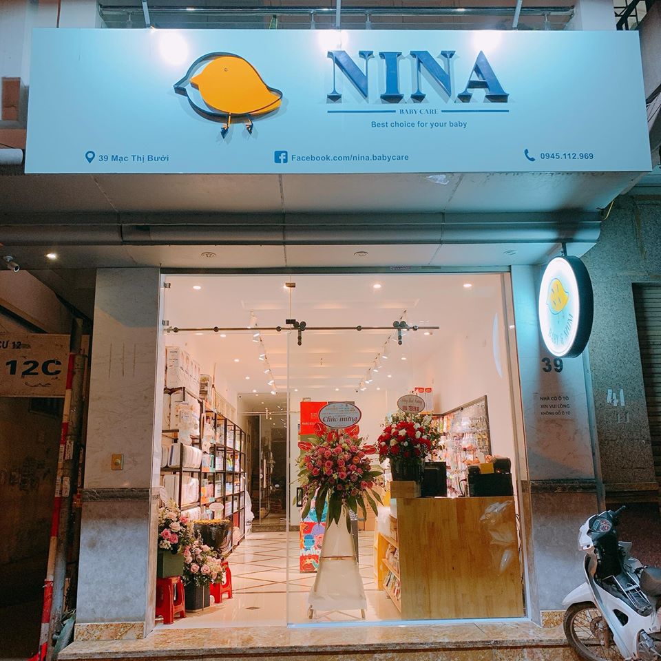 NiNa Shop Số 39 Mạc Thị Bưởi, Phường Vĩnh Tuy, Quận Hai Bà Trưng