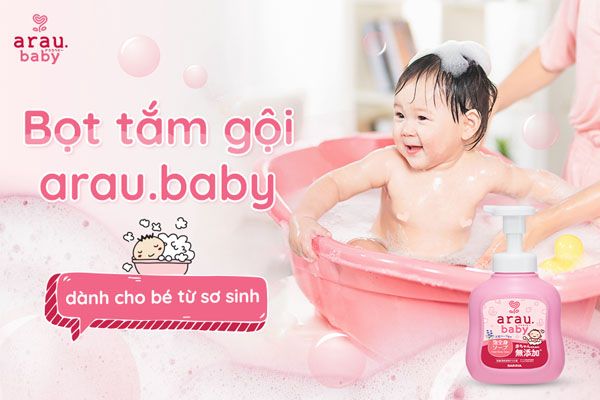 Tiêu chí chọn sản phẩm tắm gội chất lượng cho em bé sơ sinh
