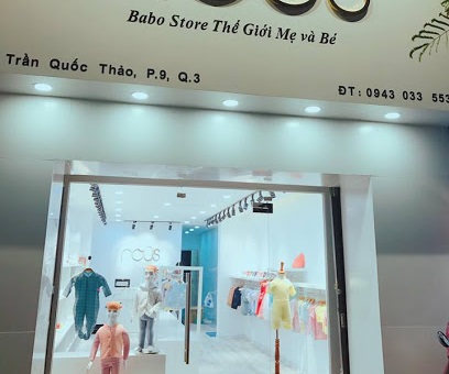 Babo Store Số 181 Trần Quốc Thảo, Phường 9, Quận 3, Thành phố Hồ Chí Minh 0943033553