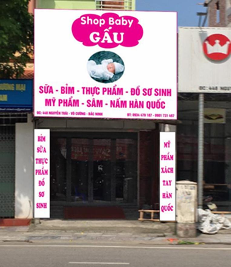 Shop Baby Gấu 448 Nguyễn Trãi, Bồ Sơn, Phường Võ Cường, Thành Phố Bắc Ninh