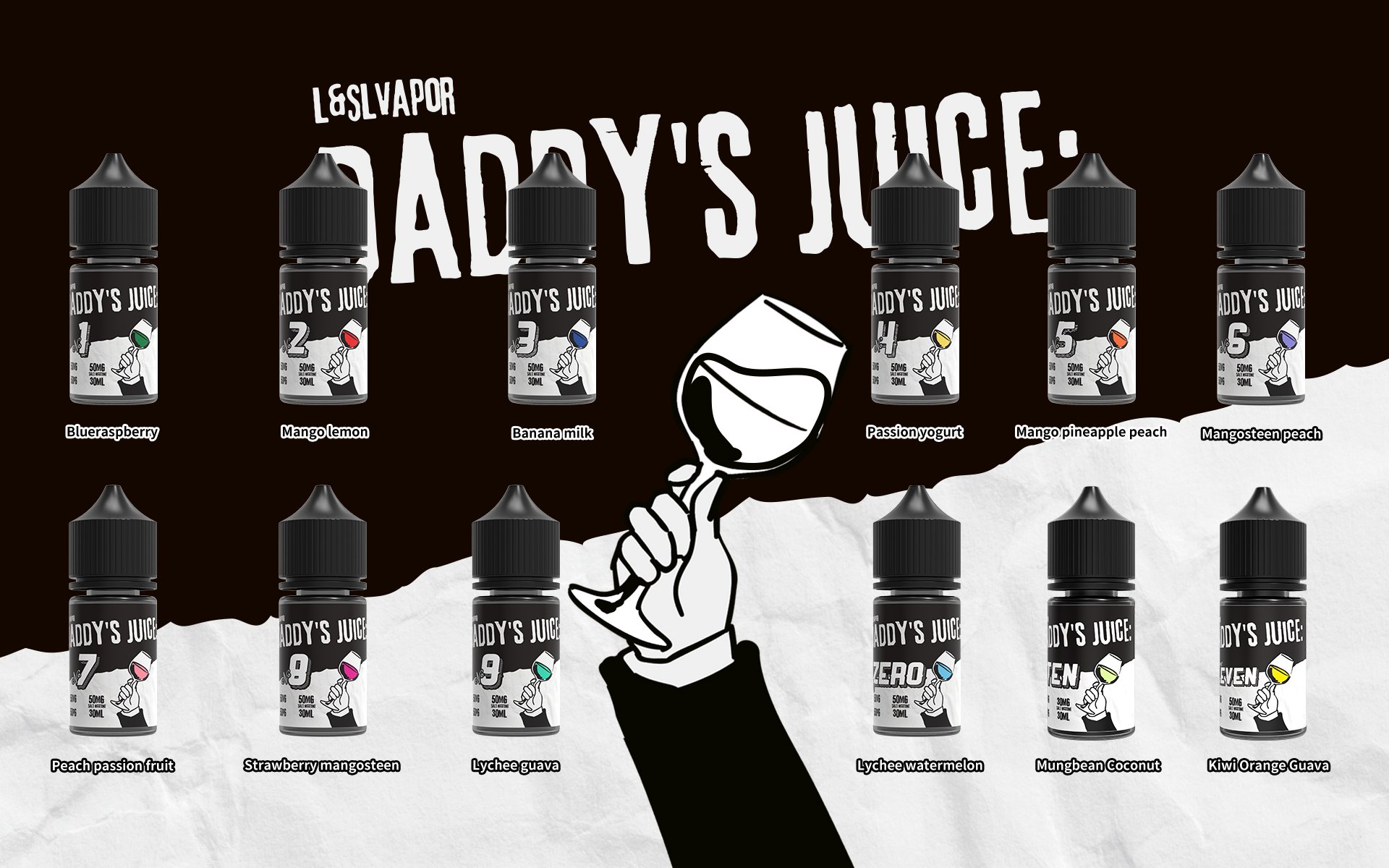 Tinh Dầu Salt Nic Daddy's Juice - Hương Vị Đỉnh Cao - D-Link Vapor