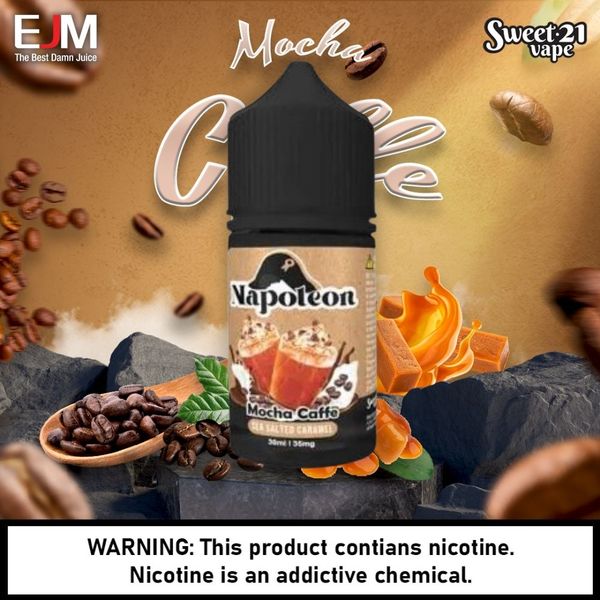 Tinh dầu Salt Nicotine Sweet 21 Vape Napoleon Mocha Coffee 30ML