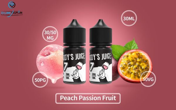 Daddy’s Juice - No.7 (Đào Chanh Leo Lạnh) Salt Nic 30ml