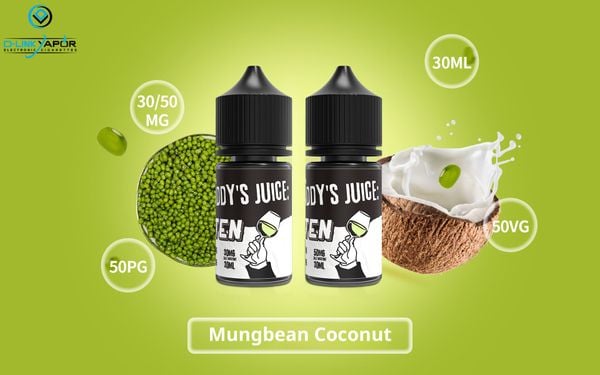 Daddy’s Juice -Ten (Đậu Xanh Cốt Dừa Lạnh) Salt Nic 30ml