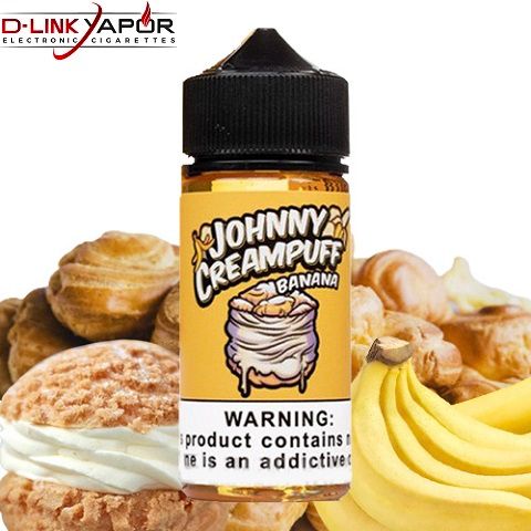 Johnny Creampuff - Banana ( Bánh Kem Chuối ) - Freebase 100ml