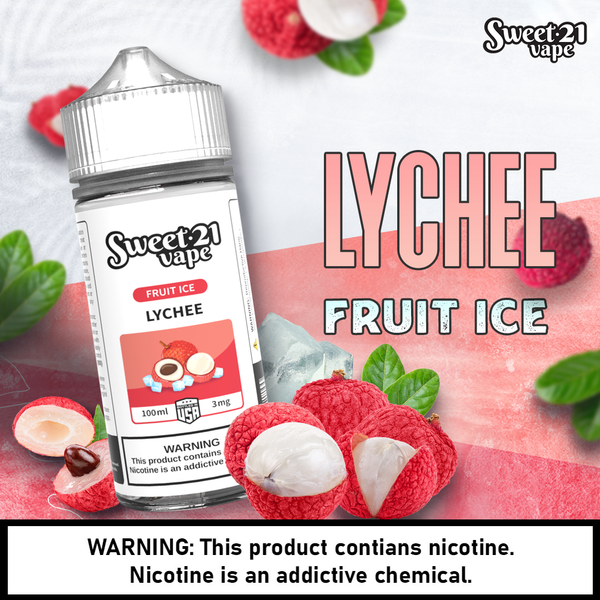 Tinh dầu Freebase Sweet 21 Lychee Ice