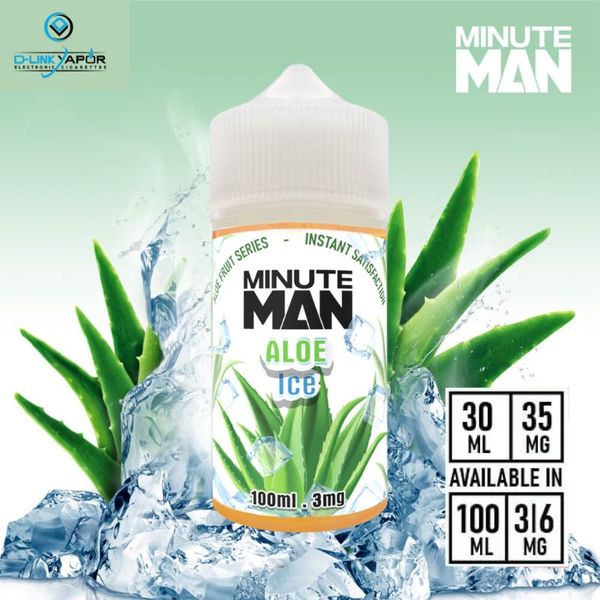 Minute Man - Aloe ICE (Nha Đam) Freebase 100ml